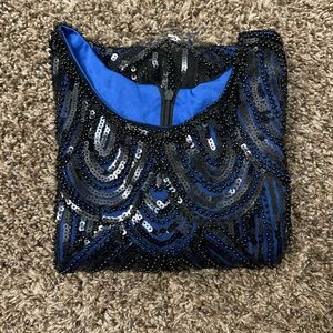 Sequin sheath dress